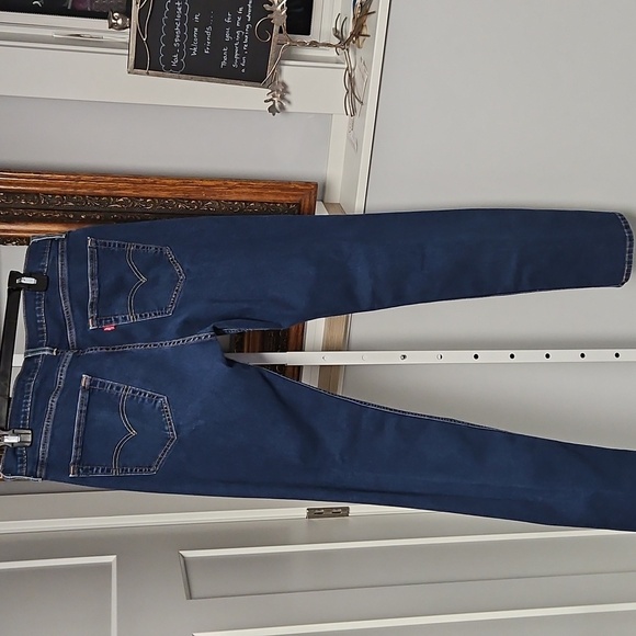 Levi's Blue Performance Jeans size 16 long - Picture 4 of 4